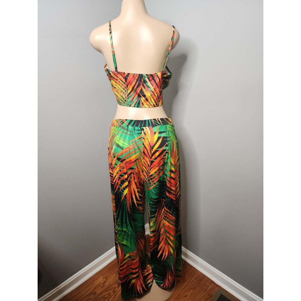 Tropical Two-Piece Set – Size XL - Picture 3 of 4